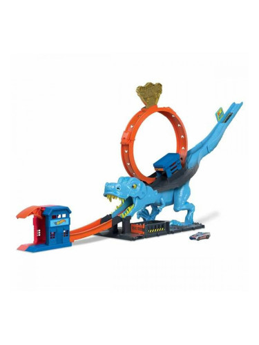 Писта за Бягане Hot Wheels City Desafío T-Rex