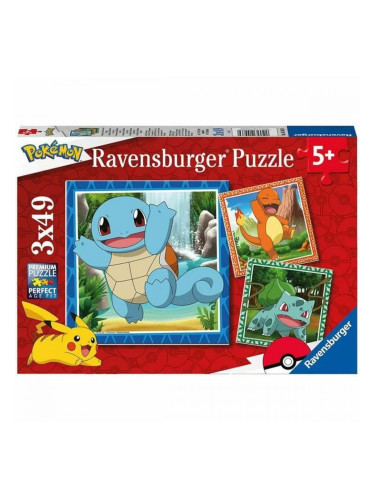 Комплект от 3 Пъзела Ravensburger 49 Части 147 Части 3 броя