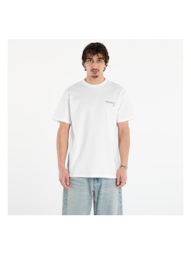 Тениска Carhartt WIP S/S Garble T-Shirt UNISEX White M