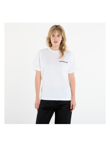 Тениска Carhartt WIP S/S Caps T-Shirt UNISEX White L