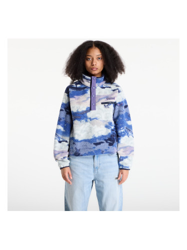 Яке Columbia Helvetia™ II Cropped Sherpa Half Snap Fleece With Print Nocturnal/ Dreaming L