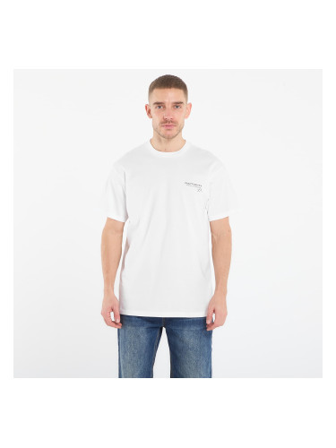 Тениска Carhartt WIP S/S Garble T-Shirt UNISEX White M