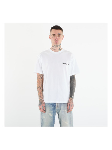 Тениска Carhartt WIP S/S Caps T-Shirt UNISEX White M