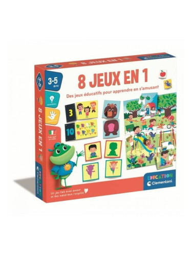 Образователна Игра Clementoni 8 jeux en 1 (FR)