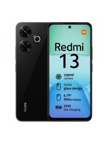 Смартфони Xiaomi Redmi 13 6,79" Octa Core 6 GB RAM 128 GB Черен