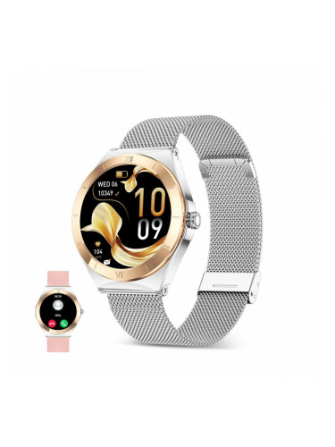 Смарт часовник KSIX Lya Сребрист 1,19"