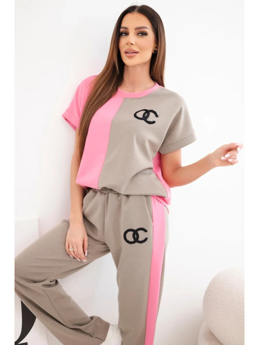 Дамски комплект Kesi с голям суитшърт