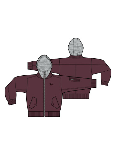 Мъжко яке с качулка Lonsdale