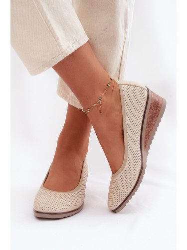 Дамски мокасини на платформа Vinceza
