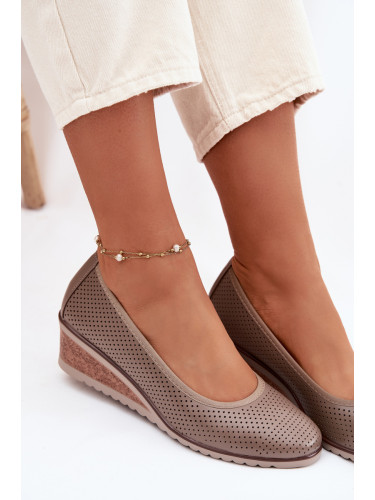 Дамски обувки на платформа Vinceza