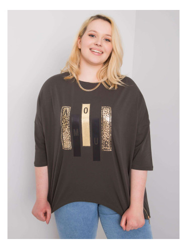 Дамска блуза с щампа