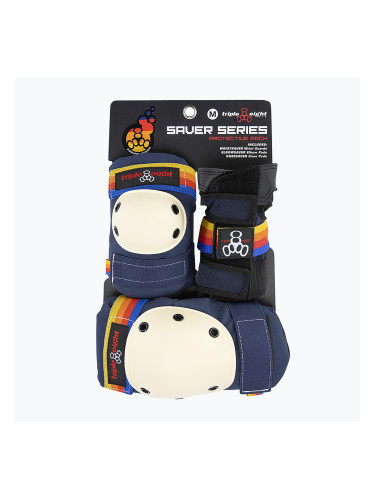 Комплект детски протектори Triple Eight Saver Color Series Jr pacific beach