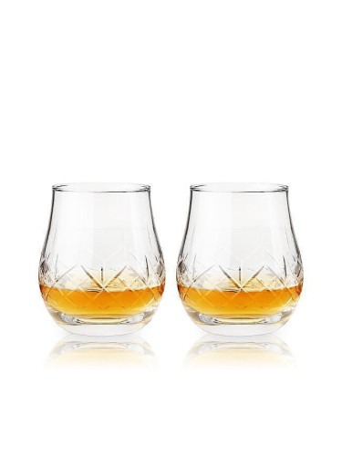 Комплект от 2 бр. чаши за бърбън VISKI ADMIRAL кристални - 325 мл