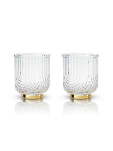 Комплект от 2 бр. чаши за уиски и коктейли VISKI DECO GATSBY - 354 мл