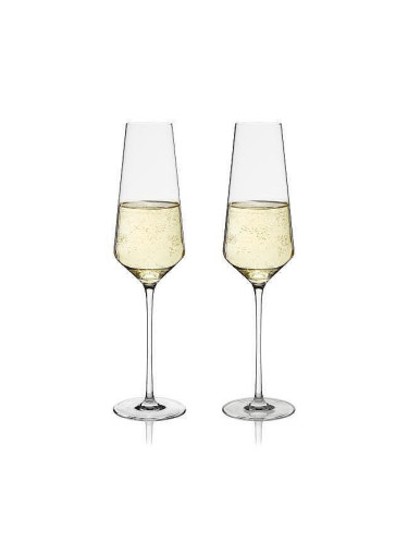 Комплект от 2 бр. чаши за шампанско VISKI LIMINAL кристални - 266 мл