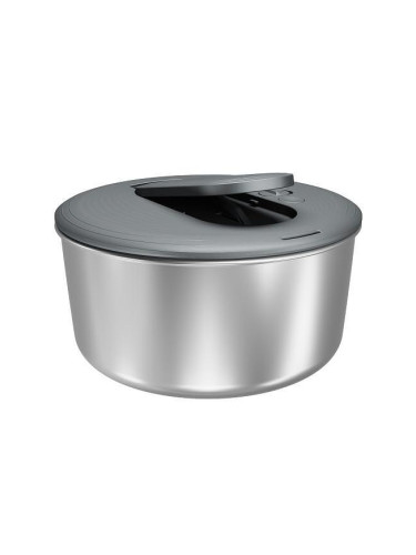 Стоманена центрофуга за салата ZYLISS EASY SPIN 2 сива - Ø27 см