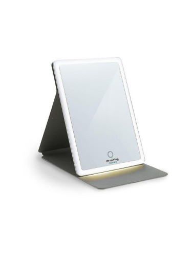 Сгъваемо козметично огледало INNOLIVING с LED светлина