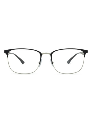 Ray-Ban 0RX6421 2997 - диоптрични очила, правоъгълна, unisex, черни
