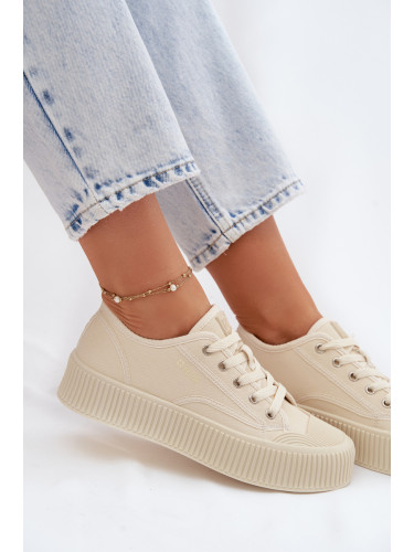 Дамски маратонки на платформа Big Star