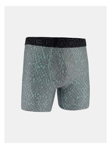 Мъжки боксерки Under Armour - 6 инча с принт