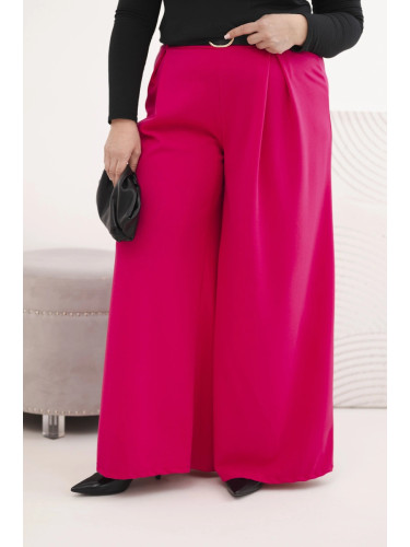 Панталон с големи размери и колан