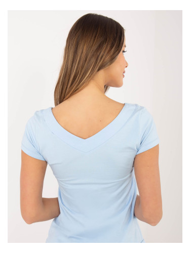 Светлосиня блуза RUE PARIS