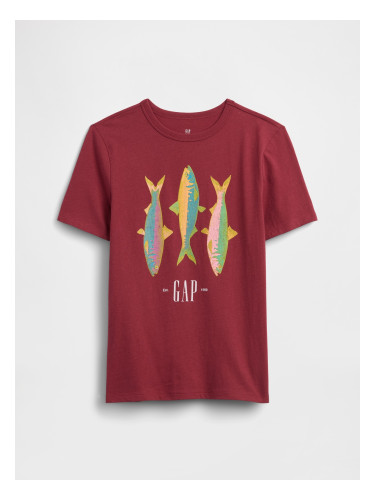 Детска тениска с лого на GAP