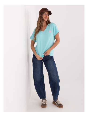 Оувърсайз блуза с къс ръкав