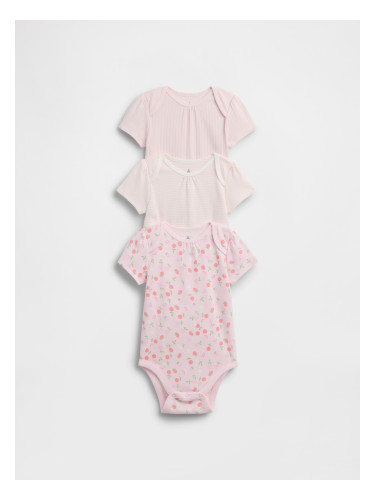 Детски бодита GAP, 3 бр. - Момичета