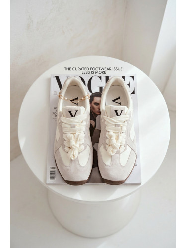 Дамски велурени маратонки Vinceza