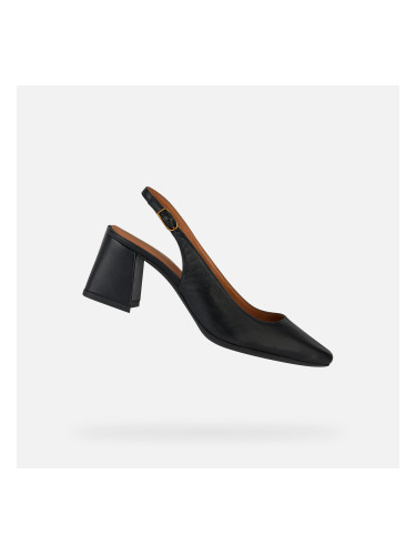 Черни дамски сандали Geox Giselda