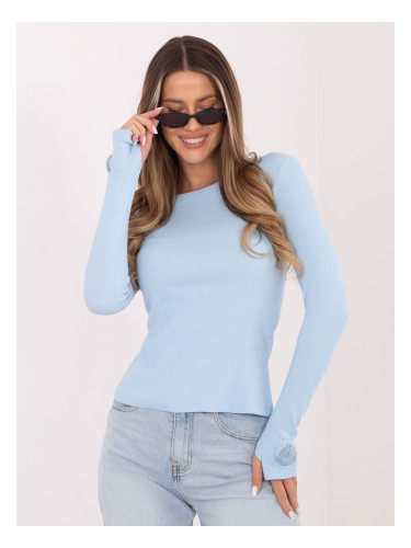 Светлосиня блуза RUE PARIS