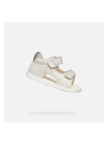 Бели сандали Geox за момичета