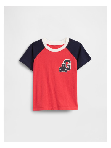 Детска тениска GAP с плюшено мече Brannan