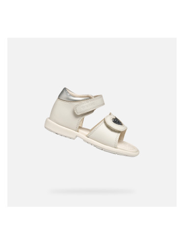 Бели сандали за момичета Geox Verred