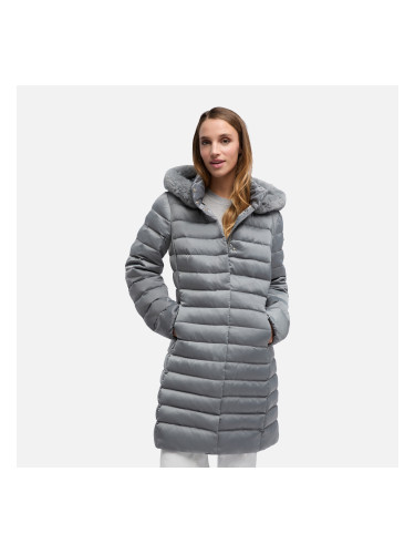 Дамско сиво пухено яке Geox Bettanie