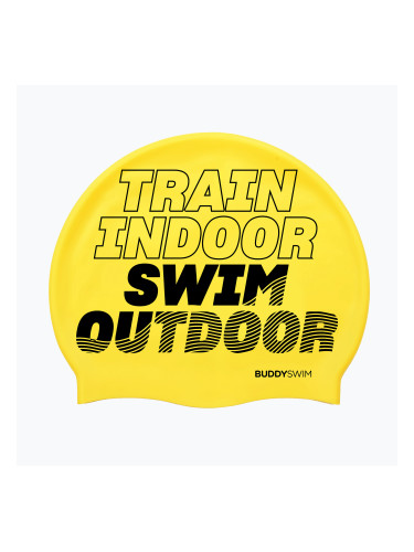BuddySwim TSO Силиконова шапка за плуване жълта