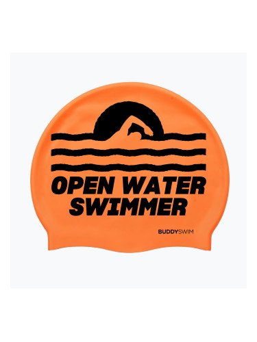 BuddySwim OWS Силиконова шапка за плуване оранжева