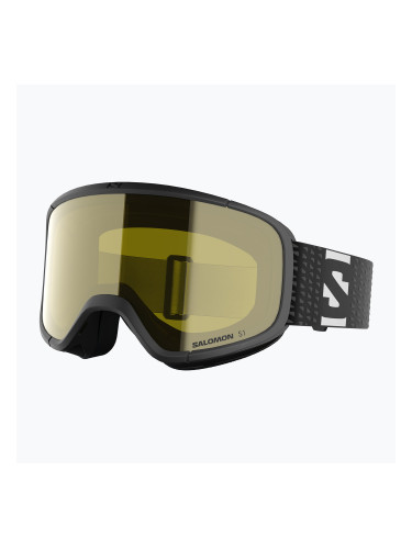 Скиорска маска Salomon Aksium 2.0 Acces black/flash yellow