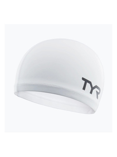 Шапка за плуване TYR Silicone Comfort white