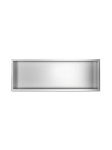 Рафт за вграждане Wall Box One Inox 90 x 30 см