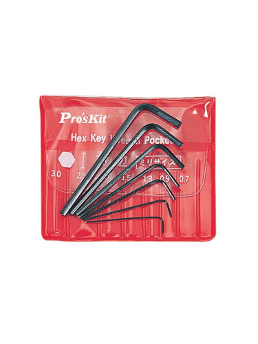 Имбусни ключове комплект Pro'sKit 8PK-022