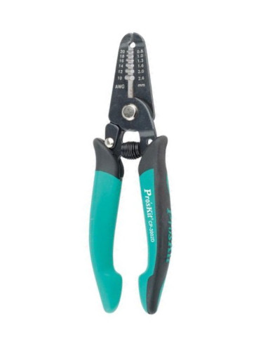 Клещи за оголване на кабели, ф0.8~2.6mm, CP-3002D, PRO'S KIT