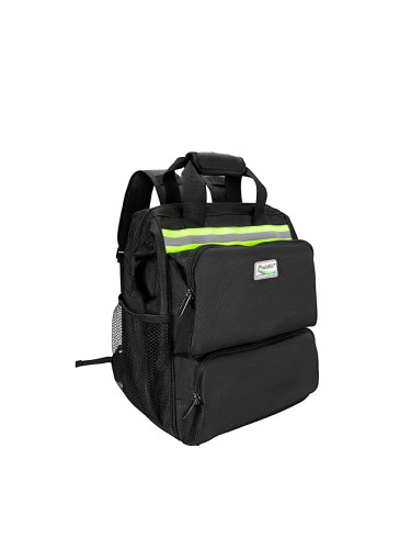 Многофункционална раница, ST-308, черна, 8 вътрешни джоба, PRO'S KIT