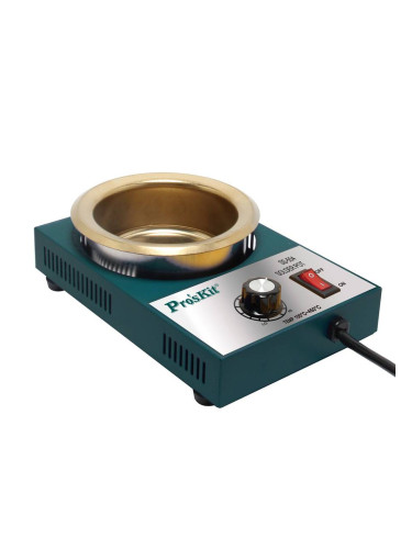 Тигел за запояване/разпояванe, 230VAC, 300W, 100~450°C, ф100x40mm, SS-554B, PRO'S KIT