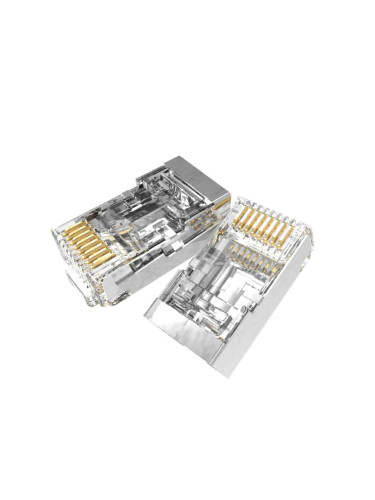 Конектор (букса), за интернет, RJ45, Cat. 6 кримпване, екраниран, CN-PT50C6S, PRO'S KIT
