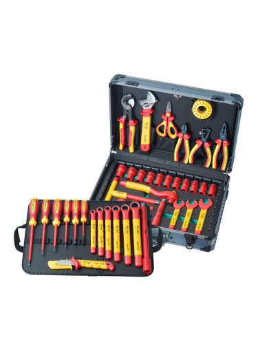 Комплект ръчни инструменти, стомана, 41 части, PK-2836M, PRO'S KIT