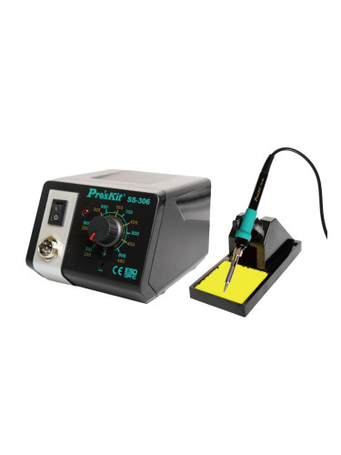 Запояваща станция, SS-306B, 230VAC, 75W, 200~480°C, PRO'S KIT