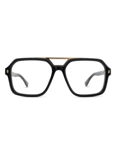 DSQUARED2 D2 0035 2M2 16 55 - диоптрични очила, квадратна, unisex, черни