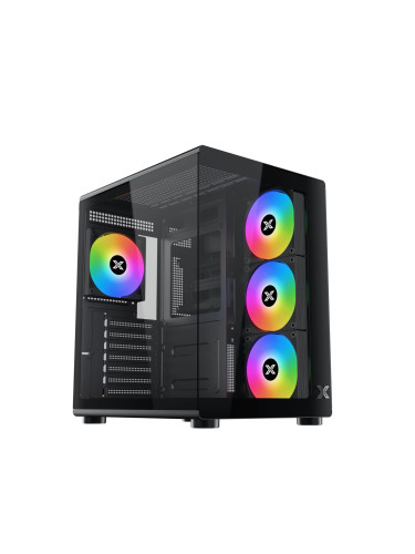 Xigmatek кутия Case ATX - Aqua Compact Air - 4 ARGB Fans